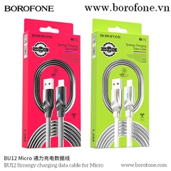Sale Cáp sạc nhanh BOROFONE BU12 Micro 1.2m (usbA ra Miccro; a-m) chính hãng [BH 1 tháng]