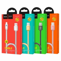 Cáp sạc nhanh 2.4A Hoco UPL12 USB ra Iphone cáp dài 1m2 Có Đèn Led Báo Pin Đầy tự ngắt chính hãng [BH 1 Năm]