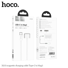 CÁP SẠC TỪ TÍNH HOCO X103 TYPE-C SANG MAG3 [BH: 6 THÁNG]