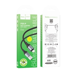 Cáp sạc nhanh 2.4A HOCO X102 usb ra iphone lightning 2.4A chính hãng [BH 1 năm]