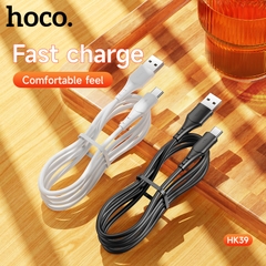 Cáp sạc nhanh 3a Hoco HK39 Type c (usb ra Type c) 1m chính hãng [BH: 1 NĂM]