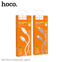 Cáp sạc nhanh 2.4A HOCO X107 iPhone (usb ra lightning) chính hãng [BH: 1 NĂM]