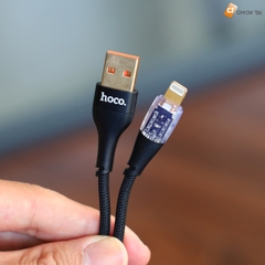 Cáp sạc nhanh lightning 3A HOCO DM-X5 (usb ra iphone) 1m chính hãng [BH 1 năm]