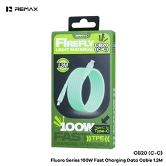 Cáp sạc nhanh 100w REMAX CB20-C-C cáp Type C ra Type C (c-c) cáp 2 đầu type c dài 1m2 chính hãng