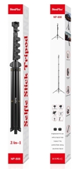 Giá đỡ kẹp điện thoại Neepho NP-588 3 chân Tripod xịn 2in1 tự sướng [BH: NONE]