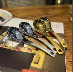 muỗng inox phối 2 màu sang trọng VÀNG/ BẠC tùy lô [BH: NONE]