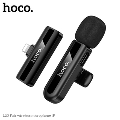 Micro thu âm không dây HOCO L20 Iphone Micro thu âm livestream cho điện thoại Iphone