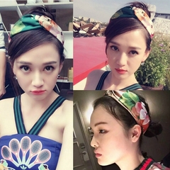 Băng đô, khăn turban cài tóc họa tiết Hàn Quốc kute cho bé / bạn gái / pktn sale