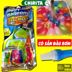 Đồ chơi bong bóng nước chùm HappyBaby Balloon cho bé / pktn sale