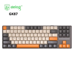 BÀN PHÍM CƠ KHÔNG DÂY BLUETOOTH DEIOG GK87 3 CHẾ ĐỘ CHÍNH HÃNG (BLUE SWITCH/RED SWITCH) [BH 1 NĂM]