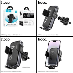 Giá đỡ điện thoại trên xe hơi HOCO H78 mẫu kẹp lỗ thông gió oto xoay 360 độ siêu tiện lợi