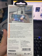 CÁP SẠC NHANH 2.4A HOCO U118 USB RA IPHONE ĐẦU XOAY 180 ĐỘ CÓ LED SIÊU ĐẸP [BH 1 NĂM]