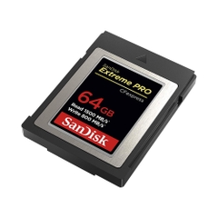 Thẻ nhớ máy ảnh SanDisk 64GB Extreme Pro Type B CFE chính hãng [BH: 2 NĂM]
