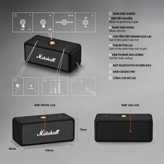 Loa bluetooth cao cấp Marshall Emberton hàng loại xịn siêu hay [BH 6 tháng] / pktn sale