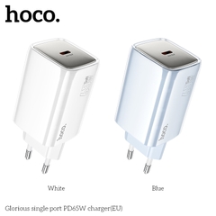 Cóc Sạc nhanh PD65W 1 Cổng Type c Hoco N48 Glorious chính hãng