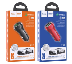 Cốc sạc/ tẩu sạc xe hơi HOCO Z37 qc3.0 [BH: 1 THÁNG]