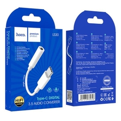 Cáp chuyển đổi Hoco LS30 type-c ra 3.5 chính hãng [BH 1 năm]