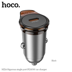 Cóc sạc nhanh 30w xe hơi HOCO NZ16 chính hãng (1 cổng type-c) cho ô tô car charger [BH 1 năm]