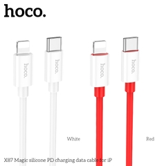 CÁP SẠC NHANH 20W HOCO X87 (C-L 1M) CỔNG TYPE C RA IPHONE LIGHTNING CHÍNH HÃNG [BH: 1 NĂM]
