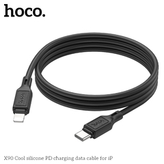 Cáp Sạc Nhanh 20w HOCO X90 (c-l) Silicon cổng Type C ra iPhone Lightning Chính Hãng [BH: 1 NĂM]