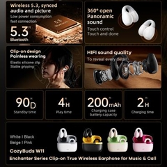 Tai nghe bluetooth Remax Cozybuds W11 kiểu dáng airpods True Wireless chính hãng [BH 1 Năm]