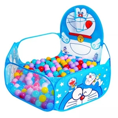 Lều bóng, nhà banh DOREAMON KITTY cho bé kèm banh