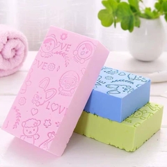 Bông tắm mút Hàn Quốc thần thánh siêu sạch cho bé
