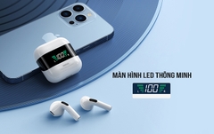 Tai nghe bluetooth REMAX TWS-10 PLUS 5.0 kiểu dáng Airpods có LCD True Wireless chính hãng [BH 1 năm] / pktn sale