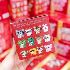 Bộ lego mini 550 pcs hình thú nhiều hình- ngẫu nhiên tùy lô / pktn sale
