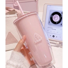 Ly nhựa đựng nước 2 lớp Style 3CE 720ml- màu ngẫu nhiên tuỳ lô [BH: None]
