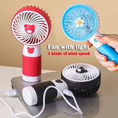 Quạt cầm tay sticker gấu phối 2 màu [BH: NONE]1l1a9