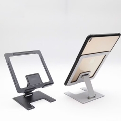 Giá đỡ ipad kim loại CCT17 để bàn hộp giấy vàng [BH: None] NH2
