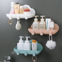 Kệ đựng vật dụng hình đám mây có 3 móc / pktn sale