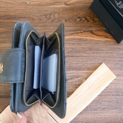 Bóp ĐEN, VÍ NỮ nữ cầm tay nhiều ngăn đựng tiền, giấy tờ tùy thân tiện lợi [BH: NONE]