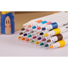 Túi zip 24 màu Acrylic marker cao cấp [BH: NONE] 1l9c8