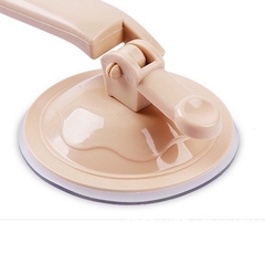 Móc treo quần áo, móc chìa khoá vật dụng hít tường đa năng 6 móc tiện lợi (chỉ màu hồng)