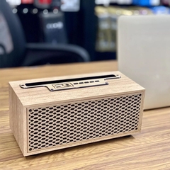 Loa Bluetooth XM-505/ XM-5H / XM516 kiêm giá đỡ điện thoại Wooden XM5 [BH: 3 tháng]