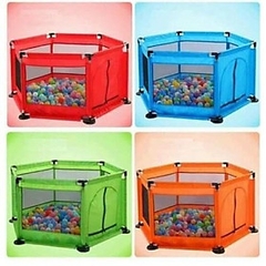 Lều bóng, nhà banh cho bé khung inox siêu chắc chắn kèm banh