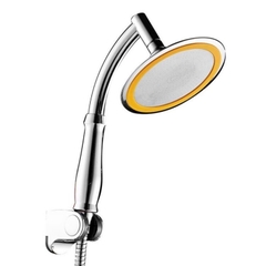 Bộ vòi sen tăng áp cỡ đại (loại xịn) phun mưa, có thể điều chỉnh góc độ Lucky 2012 tặng kèm dây inox 304 [BH: None]