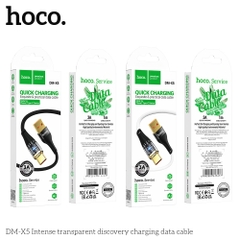 Cáp sạc nhanh 3A HOCO DM-X5 (usb ra type-c) 1m chính hãng [BH 1 năm]