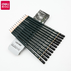Hộp 12 cây bút chì 2B chuốt cho bé Delli [BH: NONE]