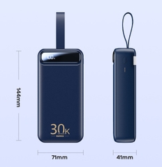 Pin sạc nhanh 22.5w Remax RPP-522 30.000mAh PD QC3.0 sạc dự phòng Chính Hãng [BH: 1 năm]