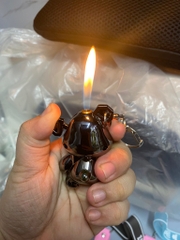 Bật lửa, quẹt kiêm móc khóa gắn chìa khóa, gắn xe 2in1 hình thú, hình gấu nhiều hình (Hình và màu sắc ngẫu nhiên theo lô) / pktn sale