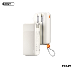 Pin sạc dự phòng REMAX RPP-E6 20.000 sạc nhanh 22.5w+QC3.0 pin có nhiều đầu thay sạc tiện mang theo du lịch[BH 1 Năm]