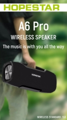 Loa bluetooth karaoke HopeStar A6 Pro công suất lớn siêu bass kèm 1 micro không dây chính hãng [BH 6 tháng]