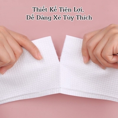 Khau Lau, Bông Tẩy Trang ANIMERRY COTTON Dạng Cuộn Cao Cấp (Khăn Mặt Khô) / pktn sale