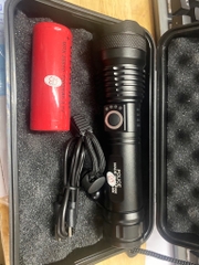 Đèn pin cầm tay Police 835 / PH50/ S39 loại 1 hộp vàng / đen xanh siêu sáng [BH 1 tuần]