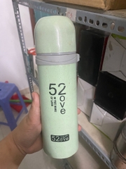Bình giữ nhiệt 500ml lúa mạch thời trang 52.Love[BH: None]