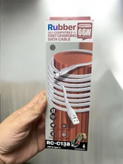 Cáp sạc nhanh 66w REMAX RC-C138 usb ra type-c 1.2m chính hãng [BH 1 năm]