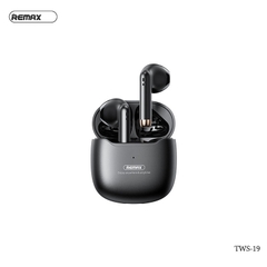 Tai nghe bluetooth REMAX TWS-19 true wireless kiểu dáng airpods có đế sạc chính hãng [BH 1 năm]